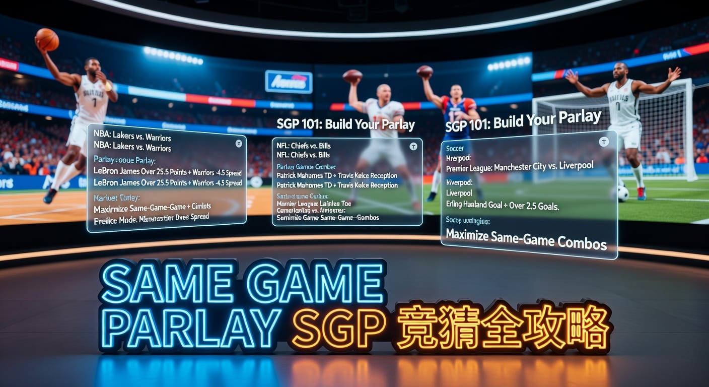 same game parlay SGP实战解读：PM国际体育官网下注思路