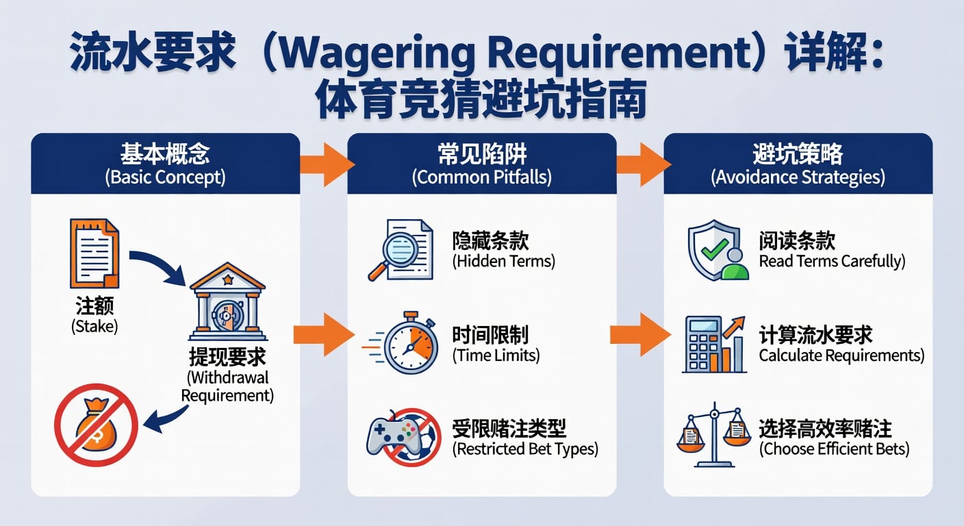 流水要求 wagering requirement｜PM国际体育官网实用解读