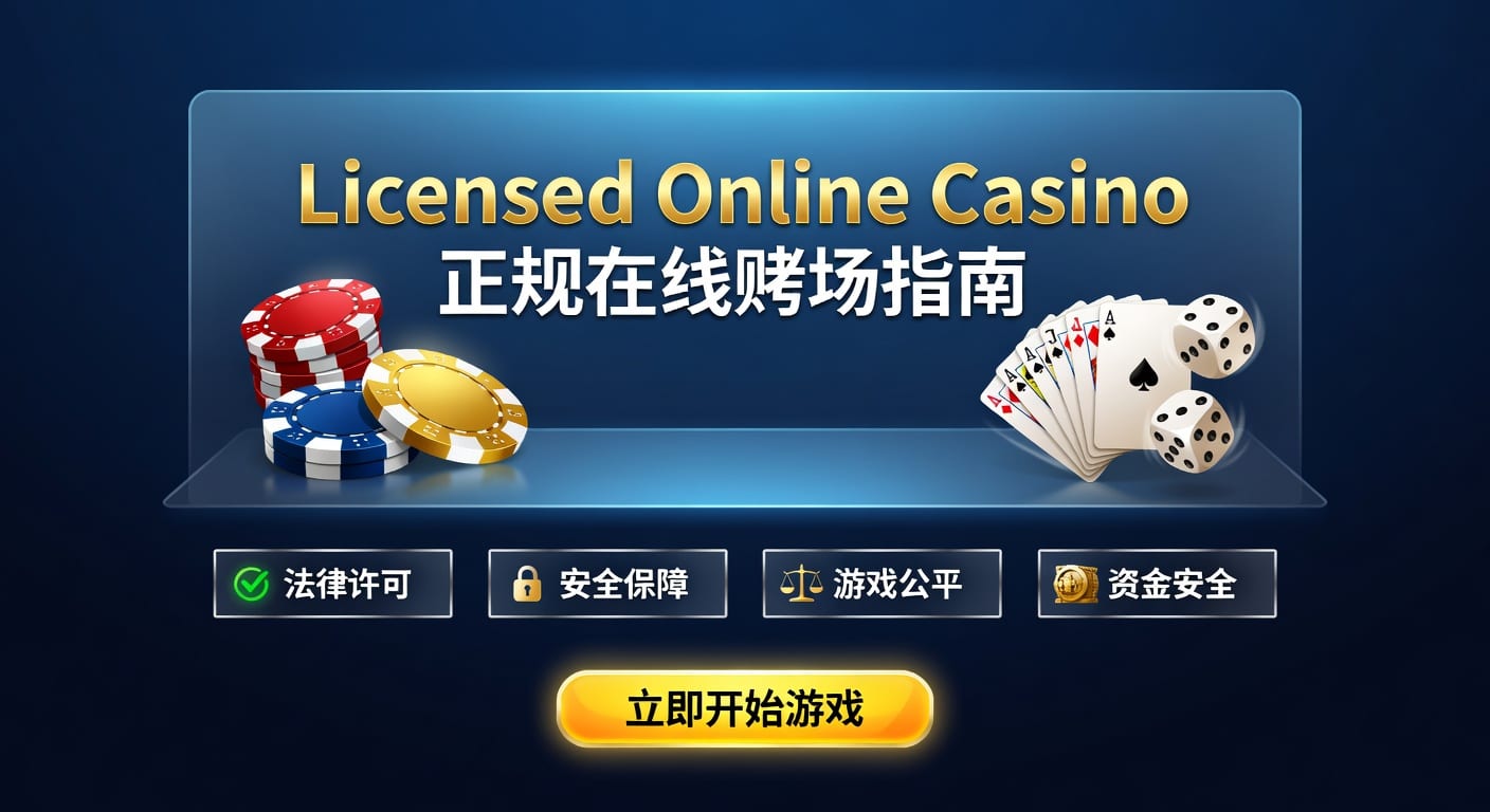 正规在线赌场 licensed online casino 2026年选择指南