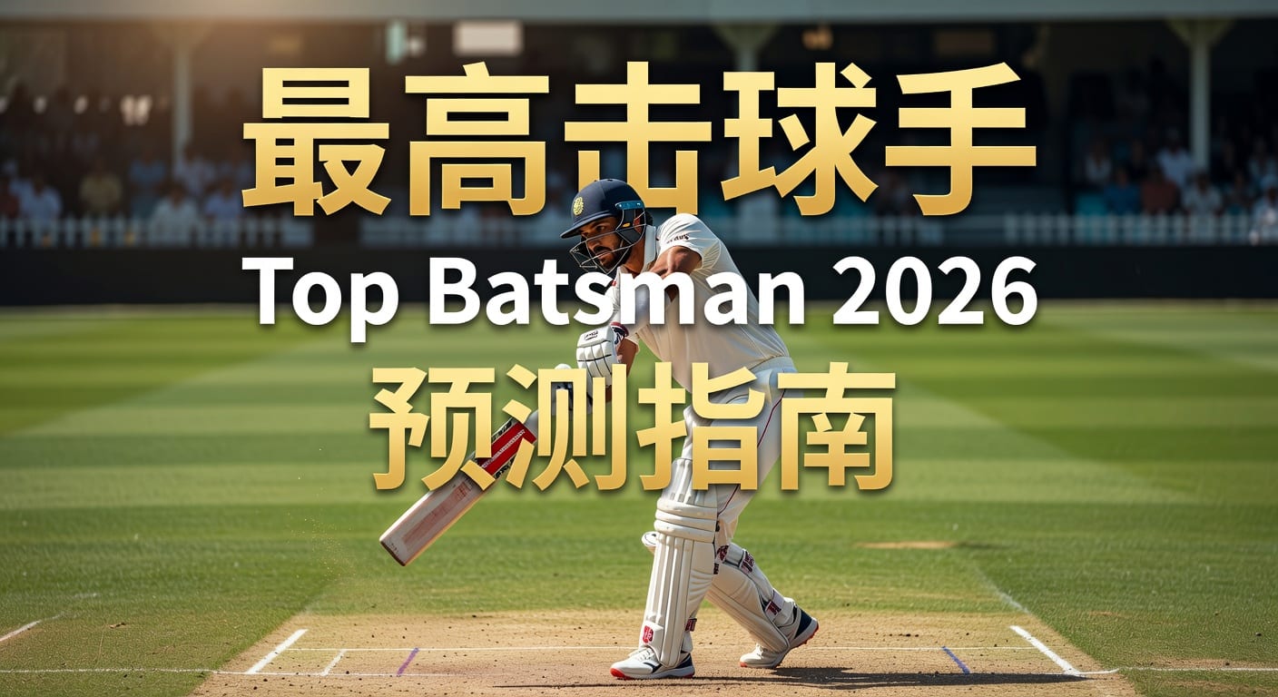 最高击球手 Top Batsman｜2026年赛事观察与判断