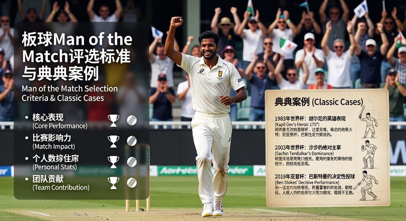 Man of the Match 评选逻辑与观察｜PM国际体育官网