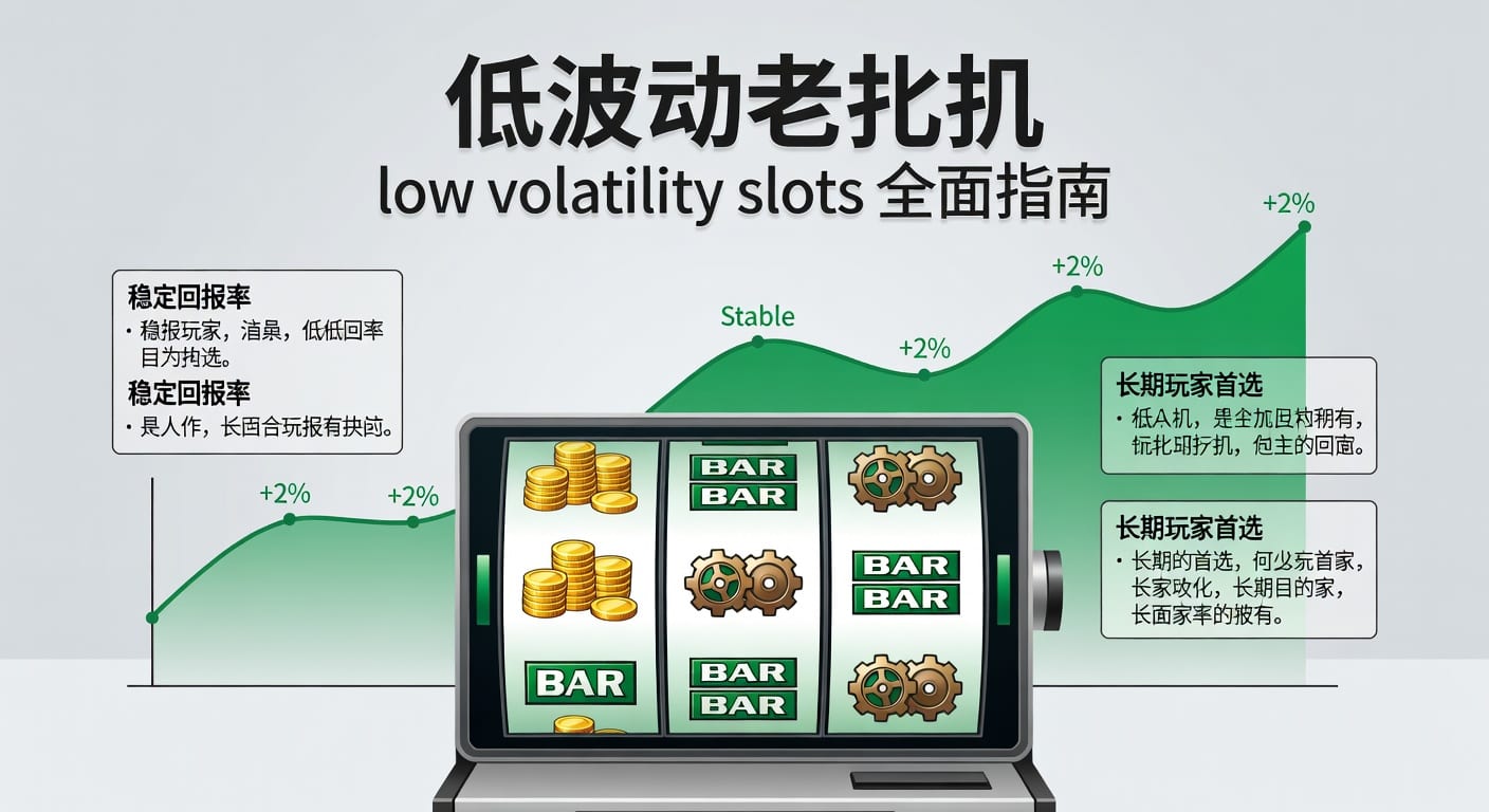 低波动老虎机 low volatility slots：稳健玩法与选机逻辑