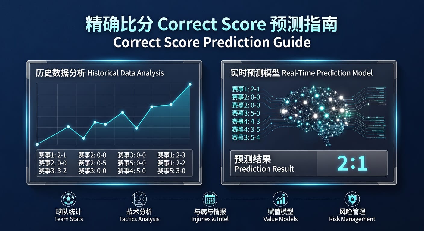 精确比分 correct score：AG真人娱乐官网投注技巧与判断